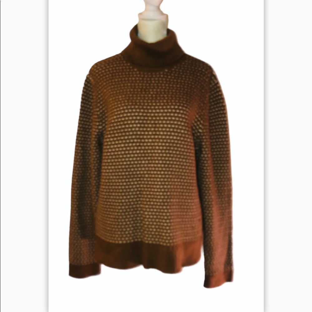 J Crew textured Turtleneck Sweater